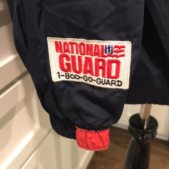 National Guard Jacket Mens XL Blue USA Sustainment Recruit Program Waterproof - Picture 8 of 10